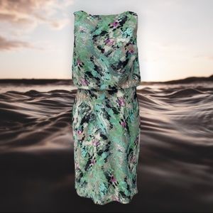 Ann Taylor watercolors dress size 10